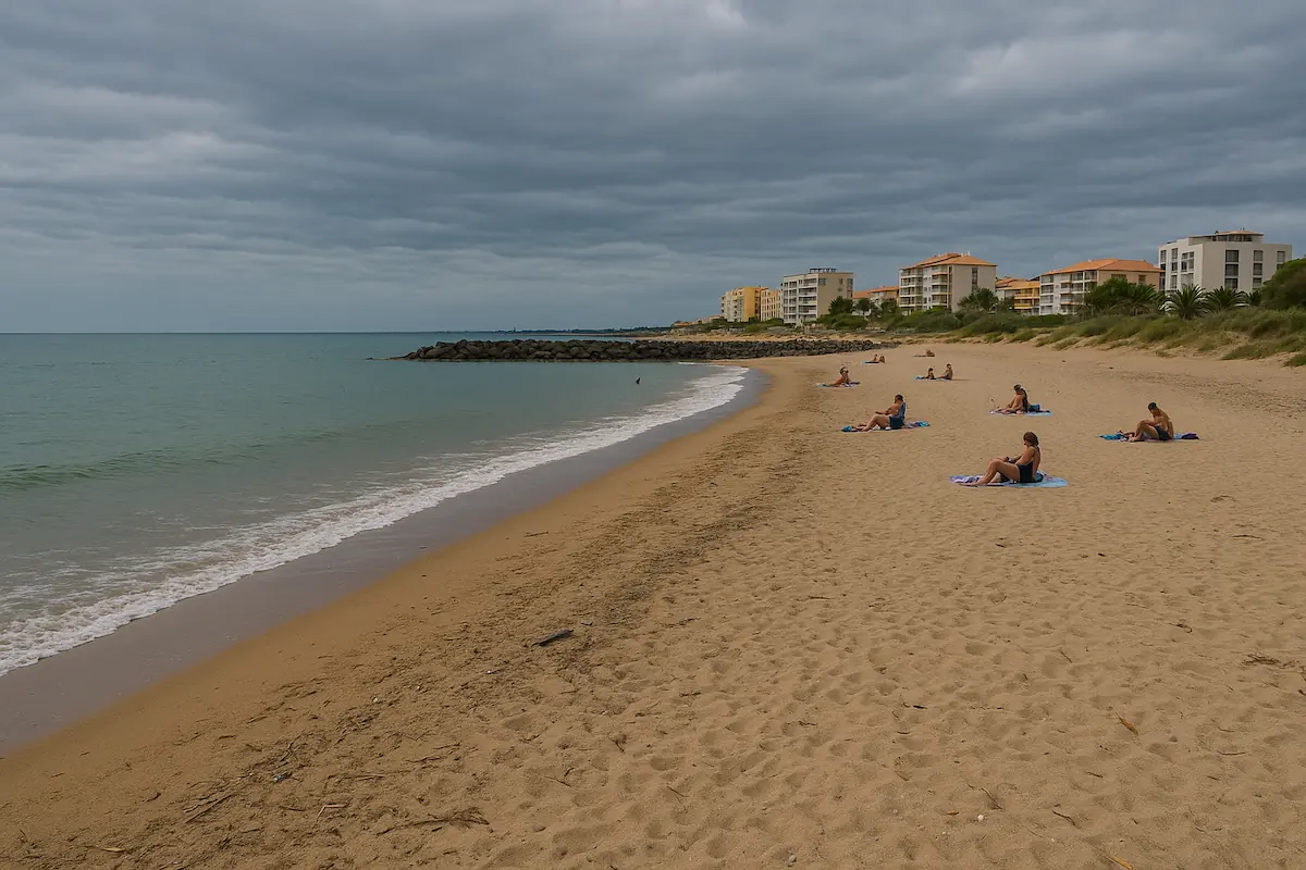 plage à éviter au cap d'agde