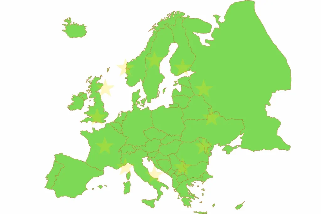 carte europe