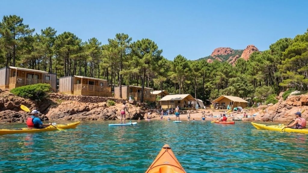 vacances kayak dans le var